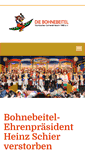 Mobile Screenshot of bohnebeitel.de